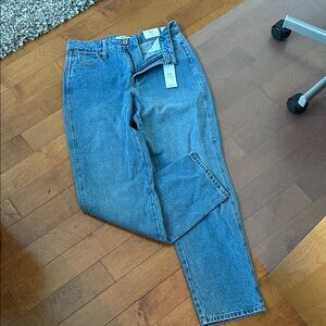Blue baggy jeans